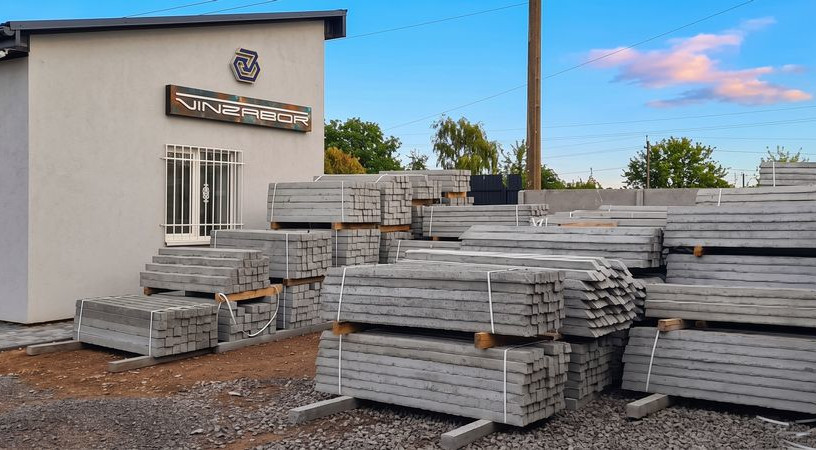 Цех виробництва залізобетонних плит та європарканів VinZabor